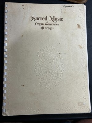 SACRED MUSIC ORGAN VOLUNTARIES ALL ORGAN FIOCCO ARNE MENDELSSOHN HANDEL SIBELIUS