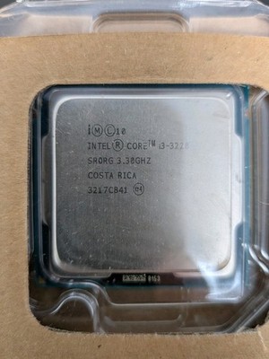 Intel Core i3-3220 Dual-Core Processor (3.3 GHz, 3 MB Cache, LGA 1155)