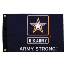 Taylor Made 1620 12" x 18" Nylon "Army Strong" Military Flag