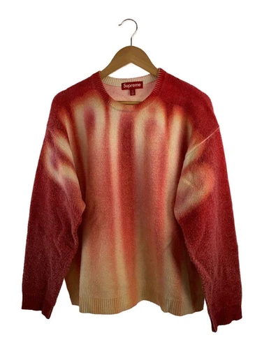 Pull tricot Supreme (épais moyen laine rouge occasion