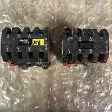 Two Klockner Moeller 20 Amp Industrial Contactor DIL 00-40-NA  3 Pole 20A 115V