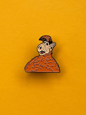 Pin/Anstecknadel/Emaille-Brosche/Badge für ALF* Fans/Ausserirdischer/Zottelvieh