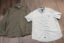 Sitka Gear Mojave & Cabela’s Bass Pro Ascend Button Up Shirts Men’s XL