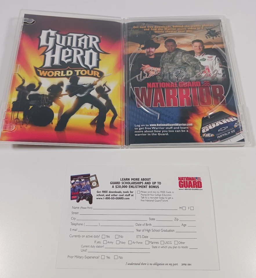 Xbox 360 Magazine Demo Disc #91 Holiday 2008 Guitar Hero World Tour - Tested - Image 3 of 4