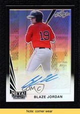 2021 Leaf Metal Draft 1990 Black Rainbow 10/15 Blaze Jordan Auto READ uk2