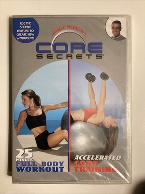 Gunnar's Core Secrets Full Body Workout / Core Training DVD Brand New Sealed