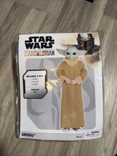 Star Wars The Mandalorian Grogu Halloween Costume Toddler Age 3-4 3 Piece Disney