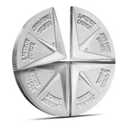 1 oz Double Divisible Silver Round (4 x 1/4 oz)