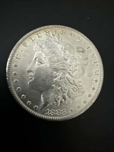1883 O BRILLIANT UNCIRCULATED Morgan Silver Dollar