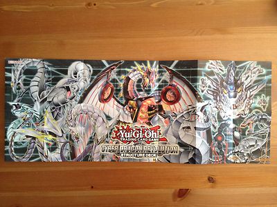 Paper Playmat Cyber Dragon Revolution Structure Deck Yu Gi Oh Yugioh Ebay