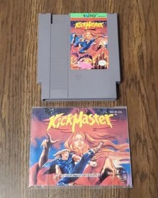 Kick Master (Nintendo Entertainment System NES, 1992) Complete in Box CIB