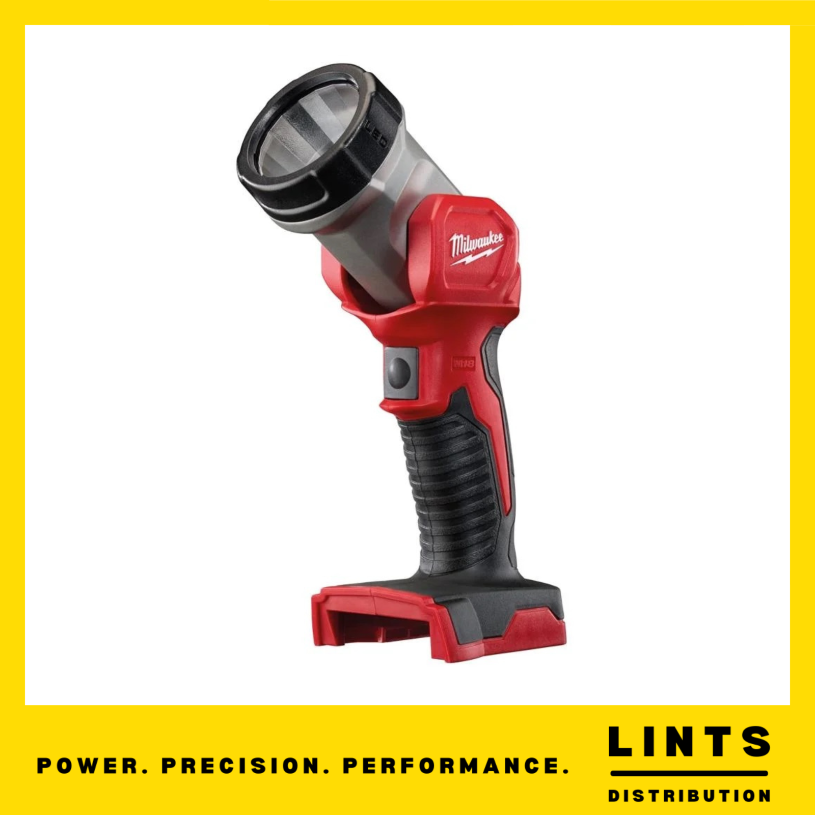 Milwaukee M18TLED-0 18V LI-ION Redlithium Cordless Led Work Torch Body Only