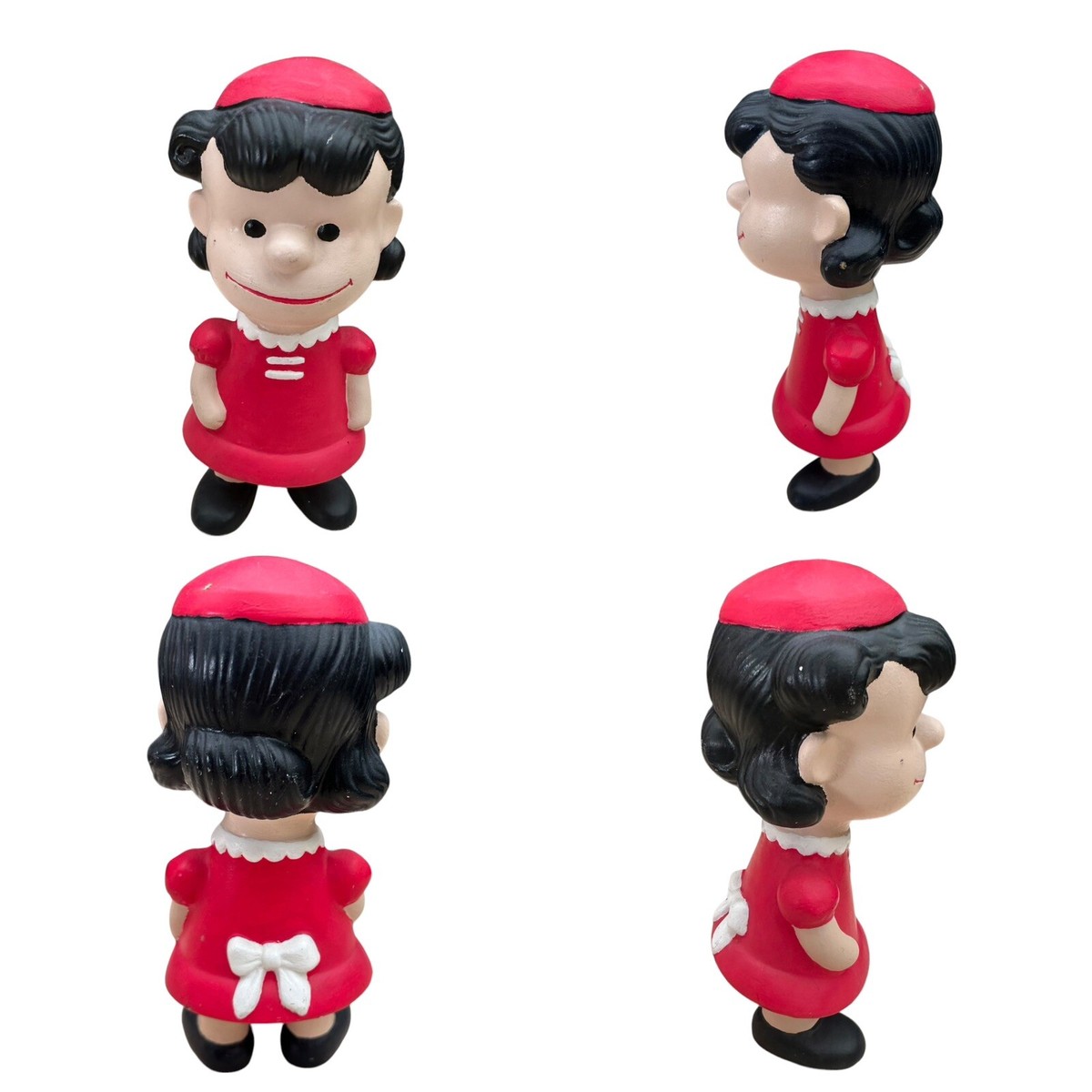 Peanuts Lucy ソフビ フィギュア　ヴィンテージ　アメリカ購入 Vintage Peanuts 1969 Ceramic Hand Painted Lucy Figurine Appox. 9