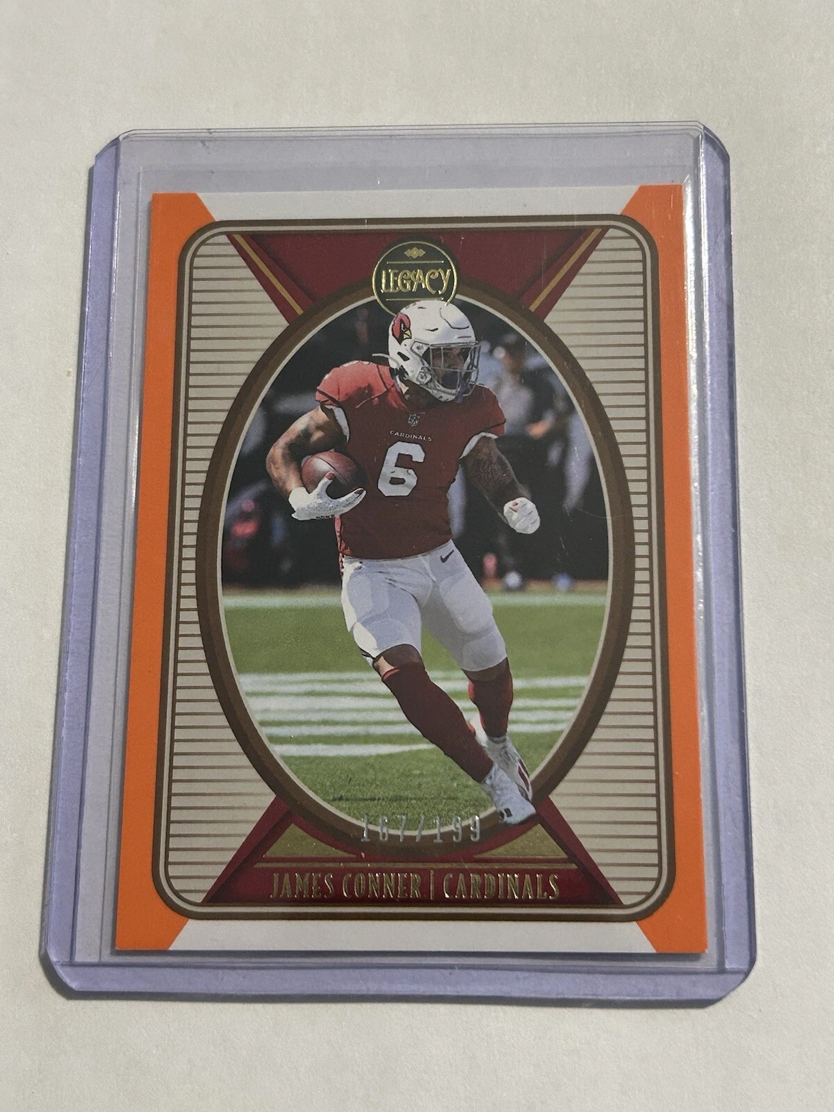 James Conner trading card
