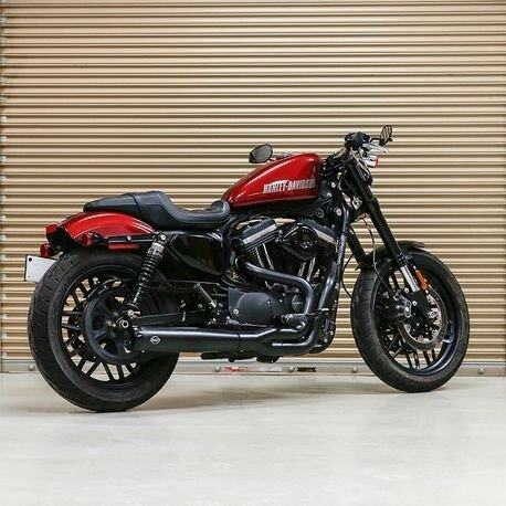 S&S 550-0952A SuperStreet 2-1 Full Exhaust System Black