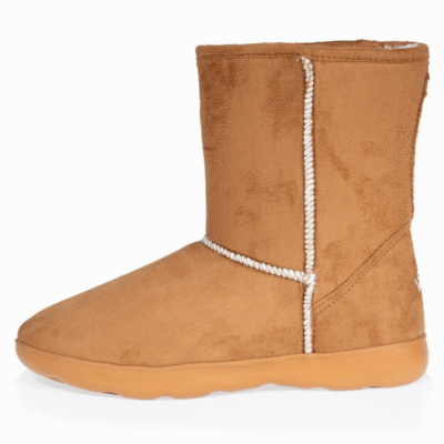 Bottines rembourrées - Taupe foncé - Femme - FR