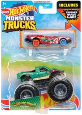 Hot Wheels Monster Trucks Snake Bite Diecast Car 2-Pack