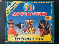 Vintage 1994 Kodak 3D Adventure Photography Kit One Camera Collectible