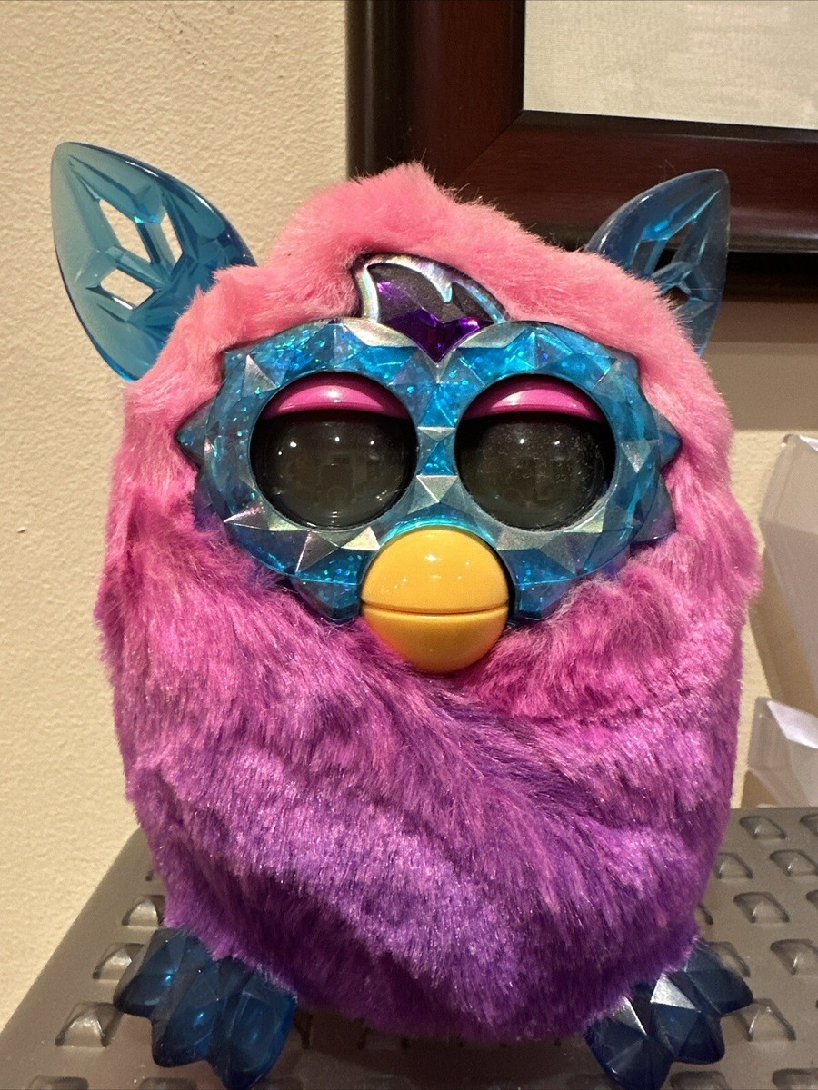 2012 FURBY Boom Crystal Series Blue Purple Pink Talking Hasbro | eBay