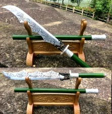 Chinese Kung Fu Broadsword Sword High Manganese Steel Blade Wu Shu Guan Gong Dao