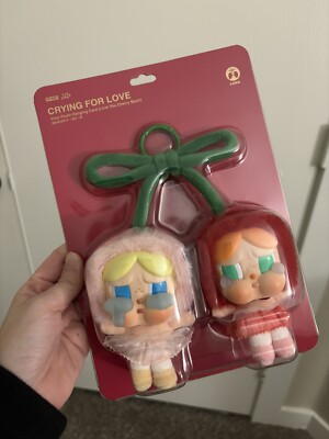 POP MART CRYBABY CRYING FOR LOVE Series  (Love You Cherry Much)