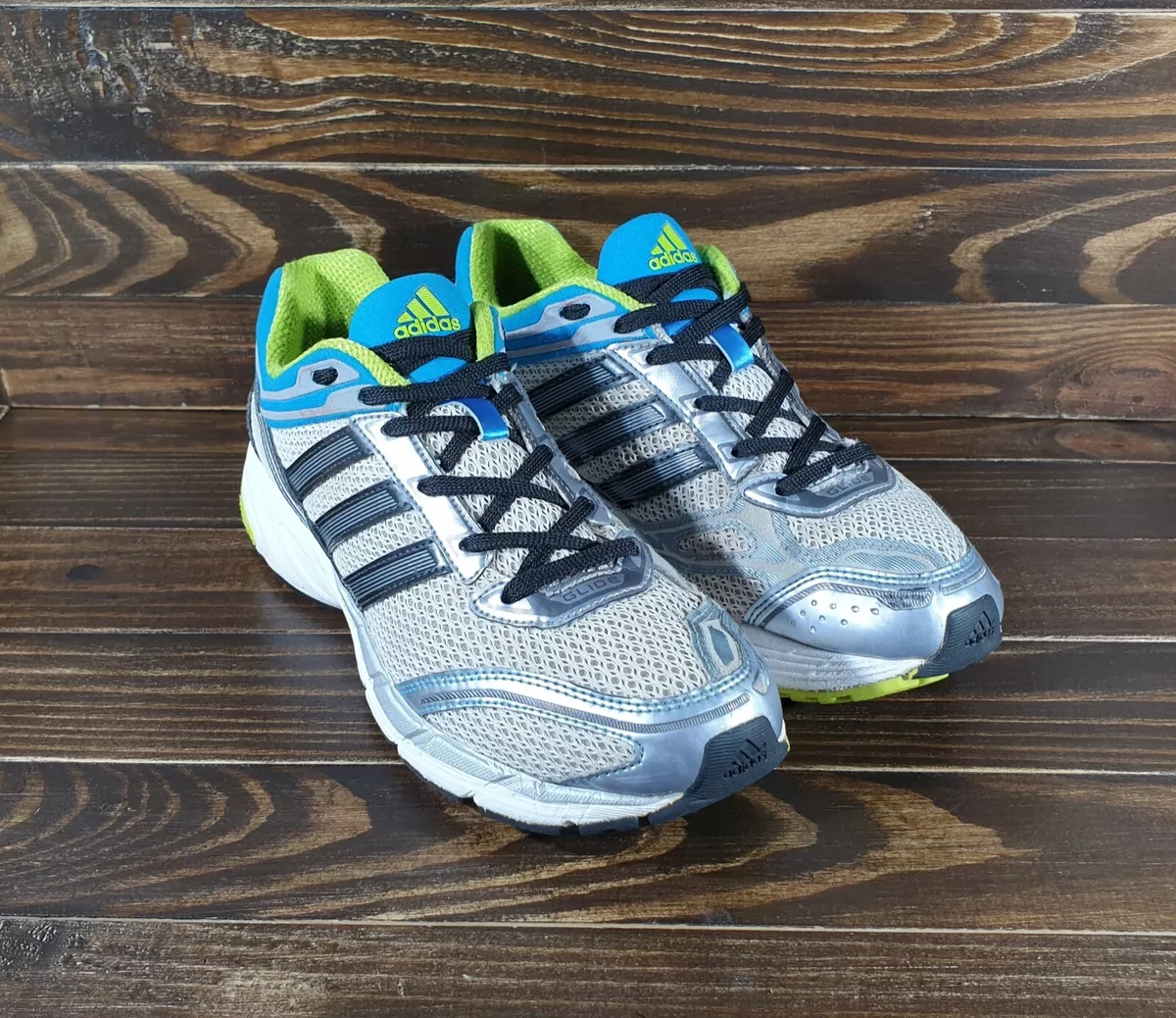 Adidas Supernova Glide 2011 Men s Sneakers Silver Blue Running Sport Shoes