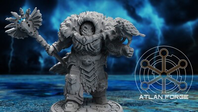 Asgardian Einherjar Storm Priest (Atlan Forge/Tabletop Game Miniatures/Compatibl