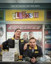 CLERKS III DANTE RANDALL KEVIN SMITH 8x10 PHOTO ROSARIO DAWSON