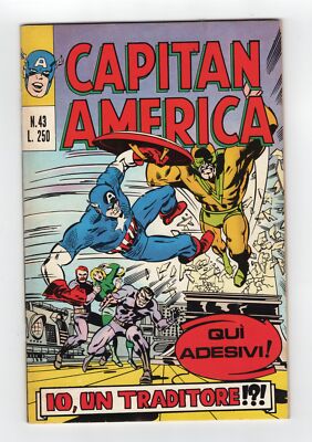 1970 MARVEL CAPTAIN AMERICA #127 & X-MEN #42 GROTESK, 1ST ANDROID X-4 RARE ITALY