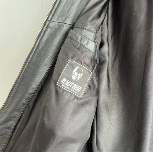 100% original Argentinian cow leather men jacket, Premium Quality image 5