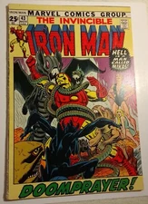 Iron Man 43 FN 5.5-6.0 1971 / 1st app of Guardsman (Kevin O'Brien), Double Sized