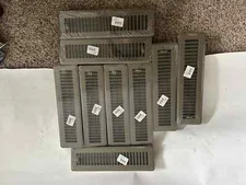 Hart & Cooley Gold Sand Stamped Floor Diffuser 2 in wide x 12 in long (1pcs)