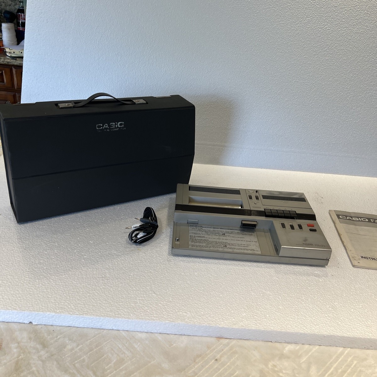 casio personal computer FA-11 Cassette Printer Docking Port