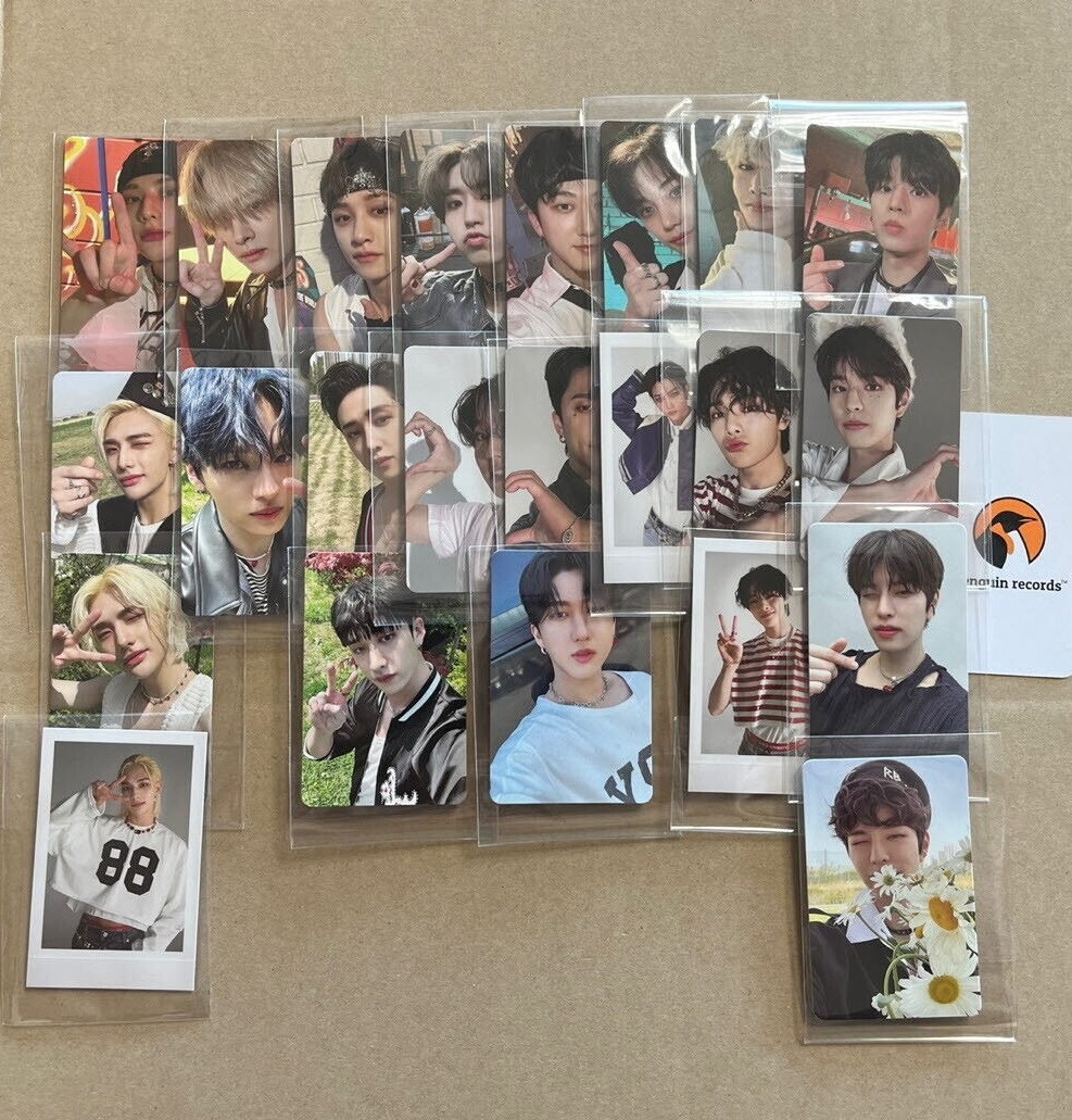 Stray Kids - MAXIDENT APPLEMUSIC POB PHOTO CARD FACE STICKER