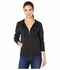 Image of SKECHERS Diamond Full Zip Hoodie Women Black Medium WJA112 017 05 msrp $49