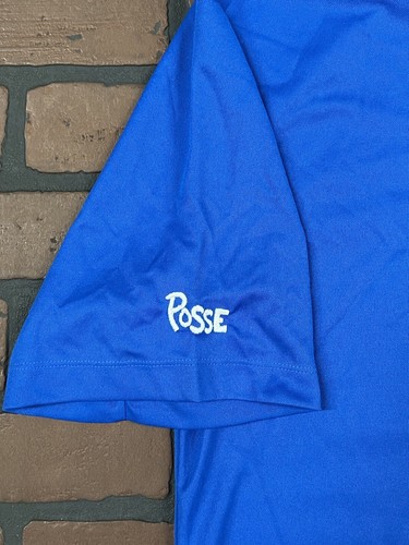 Nike Dri Fit Golf Shirt Large NWT Posse Blue Polo - Picture 3 of 7