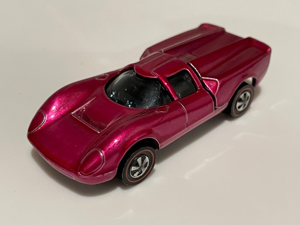 HotWheels LOLA GT70 1968 MATTEL ホットウィール Hot Wheels Redline 1968 Lola GT-70, Green, USA Base