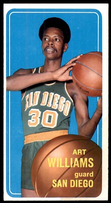 1970-71 Topps Basketball Art Williams (F) San Diego Rockets #151