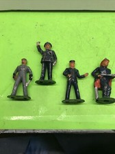 4 Barclay Lead Figures Railroad Made In USA Vintage 3  