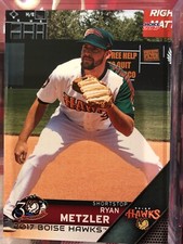 2017 Boise Hawks Ryan Metzler RC Rookie Colorado Rockies
