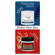 Christophe Robin Perfect Hair Duo Detox Scrub and Repair Mask