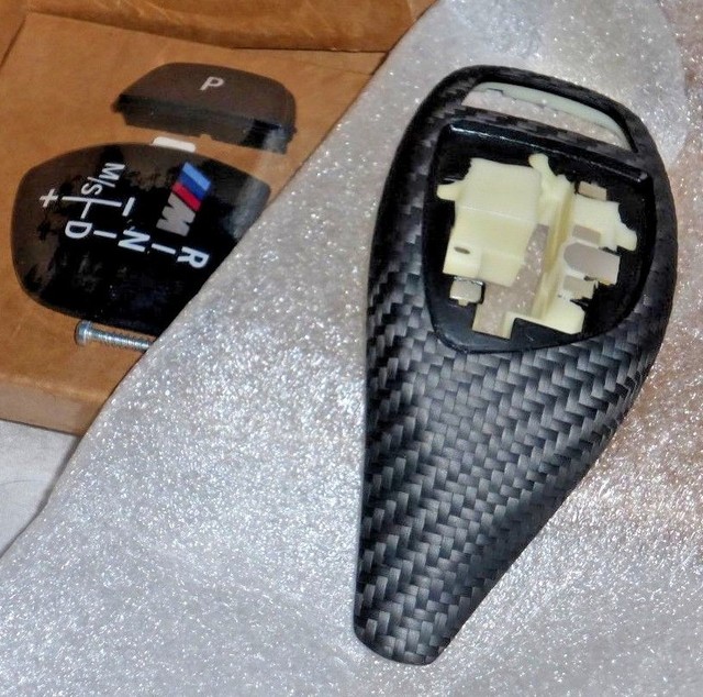 BMW OEM F30 F32 F33 F10 Performance Dry Carbon Fiber Sport Auto Shift