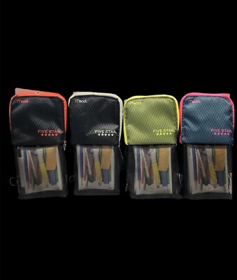 Five Star Pencil Pouch 8'' x 4 1/2'' - You Can Choose the Color!