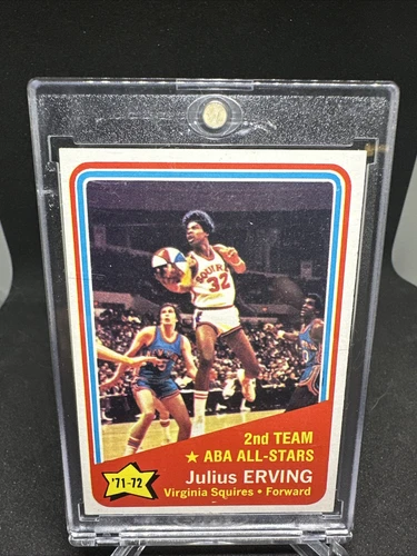 1972-73 Topps - #255 Julius Erving (RC)