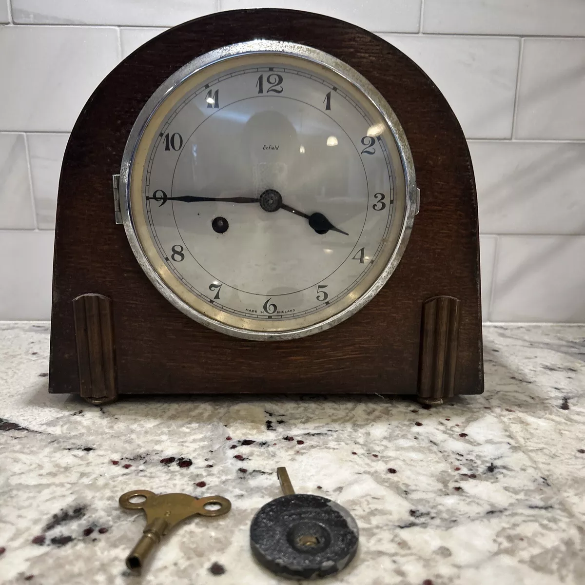 Enfield clock top made in england