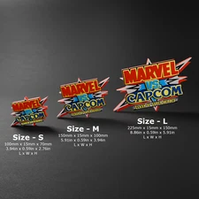 Marvel vs Capcom (1998) - Videogame 3D Printed Logo Display Sign