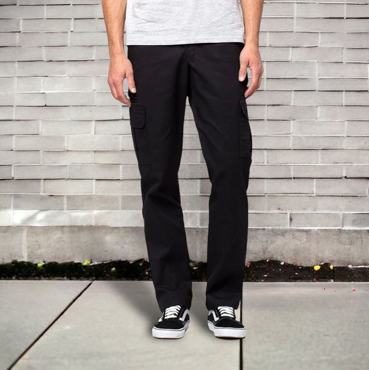 Dickies Mens 42x30 CARGO PANTS Regular Fit Straight Leg Dickies Mens 42x30 CARGO PANTS Regular Fit Straight Leg