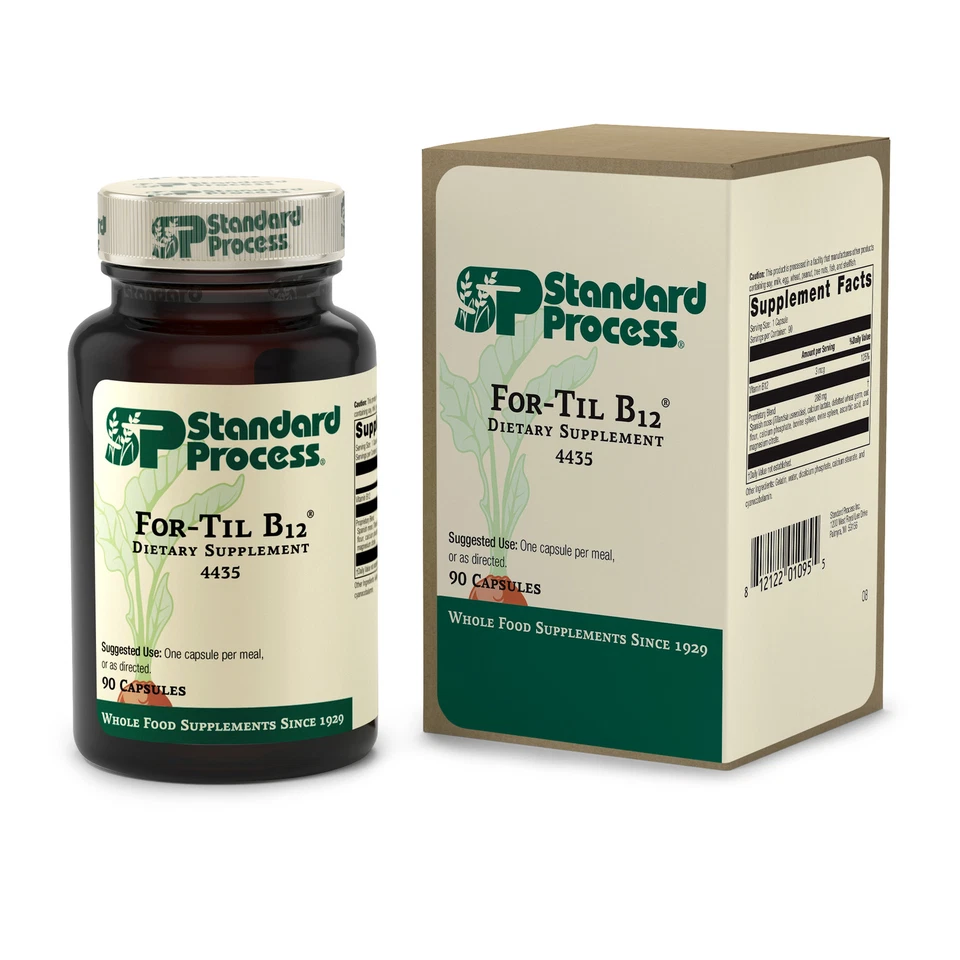 Standard Process - For-Til B12 - 90 Capsules Foto 3 de 4