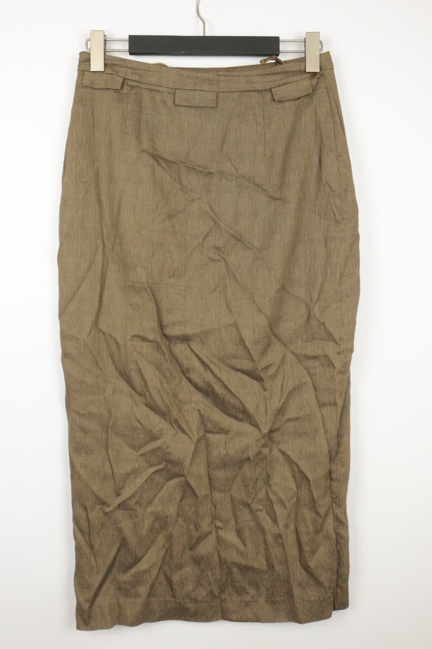 ANNETTE GORTZ Brown Straight Pencil Midi Skirt Size 38 / W30