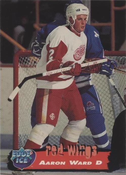 1995-96 Collector's Edge Ice - Aaron Ward #5 - 1 of 1